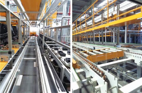 Overhead & power-and-free conveying
